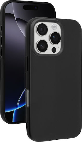 Mayaxess Case Iphone 16 Pro Max Soft Silicone Thin Coating Black