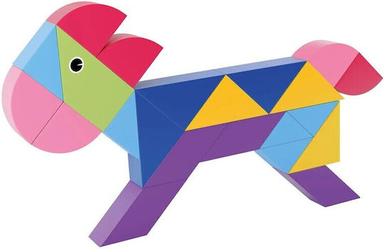 Zito! Zito! Cubimag Junior XL Puzzle-uri Magnetice Ghicitoare Din Plastic Pentru 3+ Ani