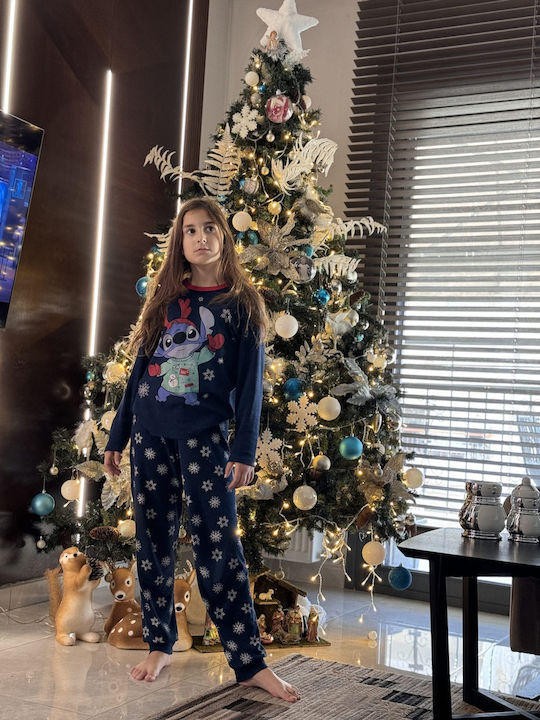 Like Pijama pentru copii De iarnă Albastru