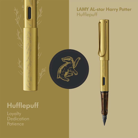 Lamy Al-star Harry Potter Hufflepuff Fountain Pen Ef Extra Fine