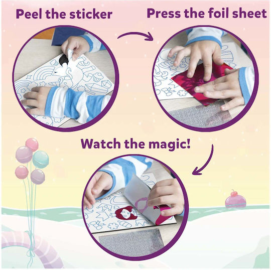Skillmatics Paper Cutting Foil Fun Unicorns and Princesses for Children 4+ years old Years