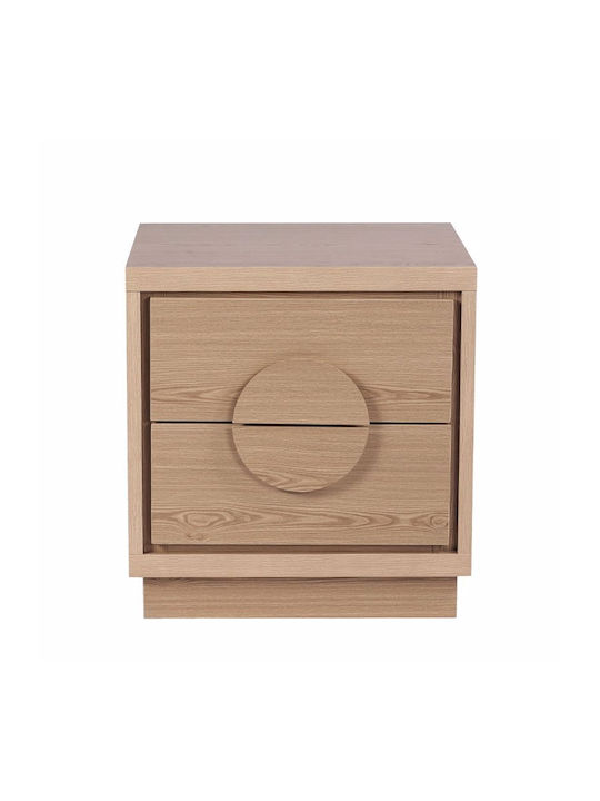 Nachttisch Axis Beige 50x40x50cm