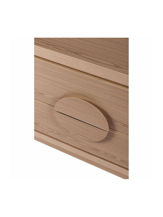 Nachttisch Axis Beige 50x40x50cm