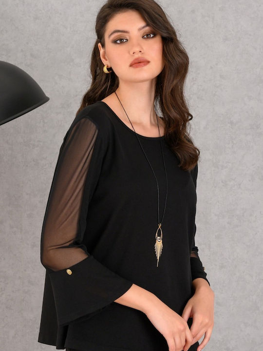 Derpouli Blouse Black 1.10.27207