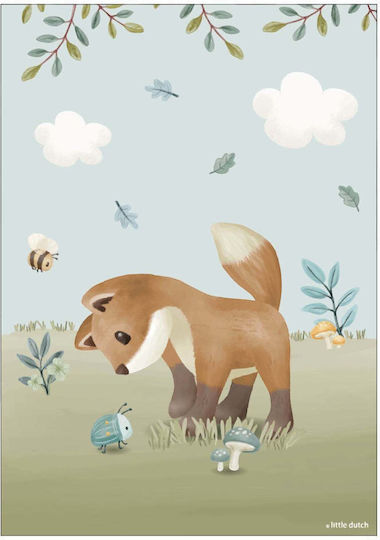 Little Dutch Poster A3 Waldfreunde