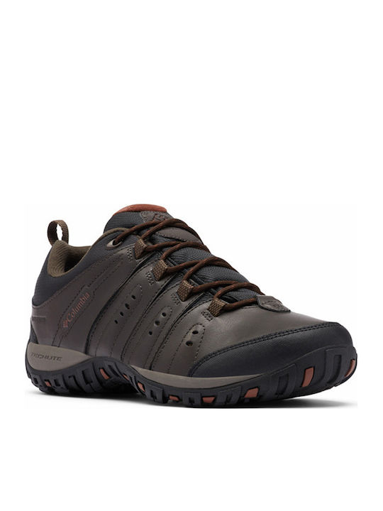 Columbia Woodburn II Men's Waterproof Brown Hiking Shoes