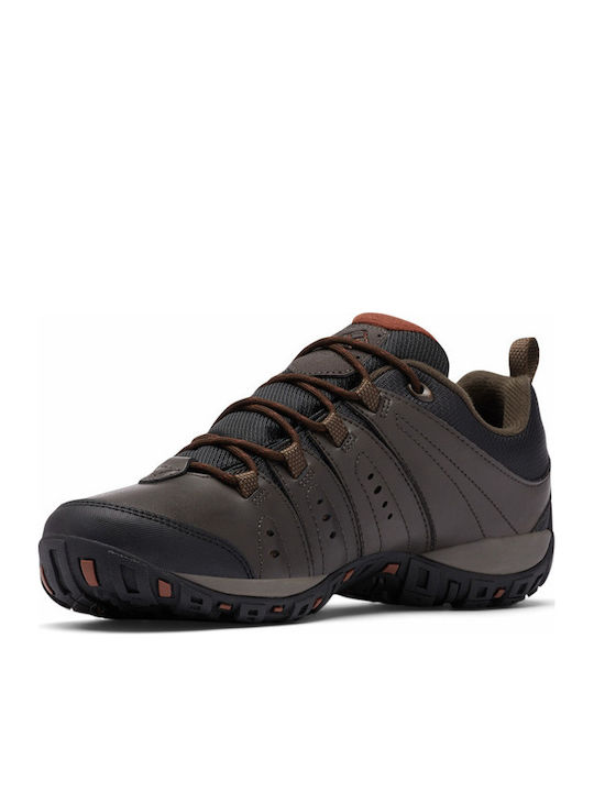 Columbia Woodburn II Men's Waterproof Brown Hiking Shoes