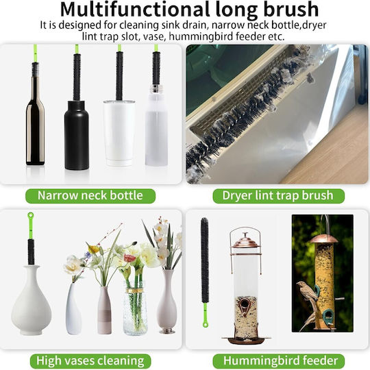 Plastic Cleaning Brush with Handle