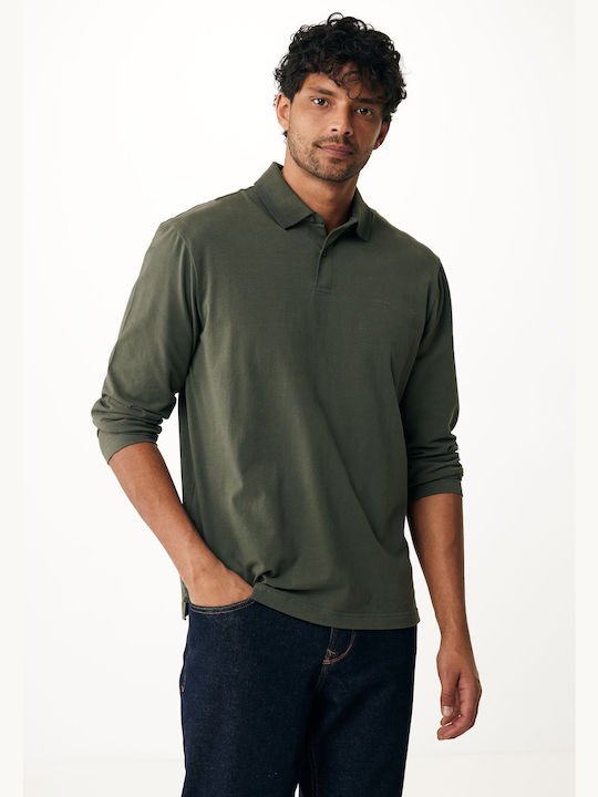 Mexx Polo Μπλούζα Πράσινο Σκούρο