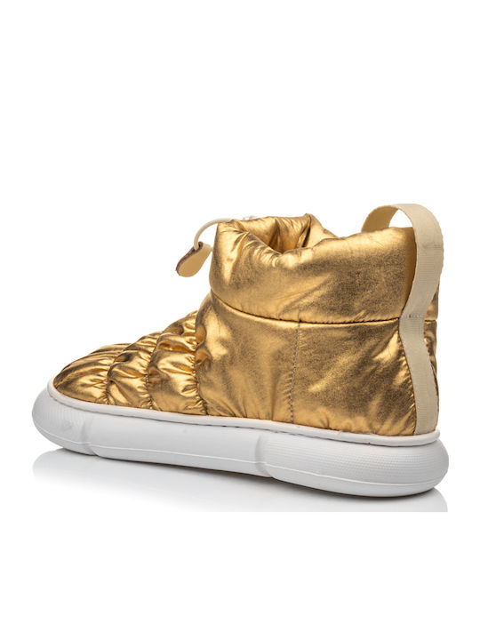 Women's Ankle Boots Gold