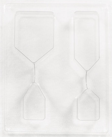 Matriță pentru ciment 4 case 5,5cm până la 10cm x 3cm