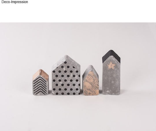 Matriță pentru ciment 4 case 5,5cm până la 10cm x 3cm
