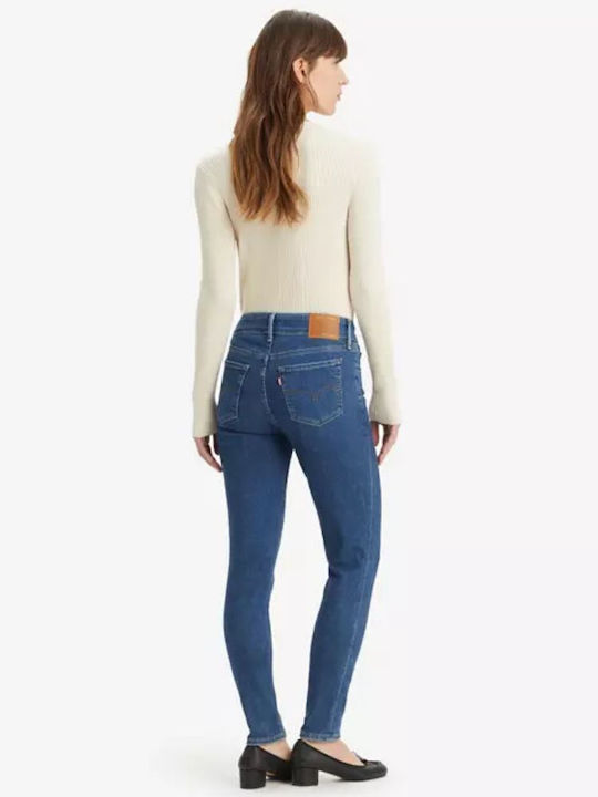 Levi's Women's Jean Trousers in Skinny Fit Blue