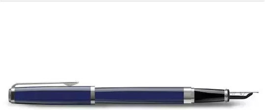 Waterman Писалка Medium Червена от Месинг с Червено Мастило