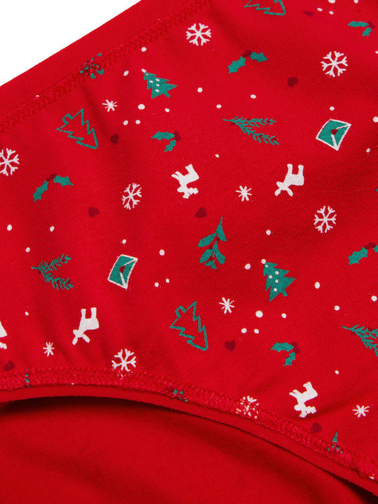 Ysabel Mora Kids' Brief Red