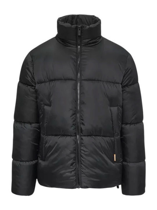 Μπουφάν Puffer Μαύρο