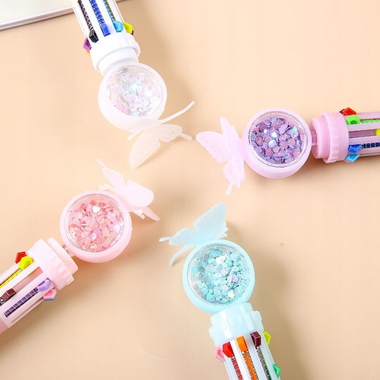 Children's Length Kit Glitter 10in1 Colors Multi-colors 4 Pieces