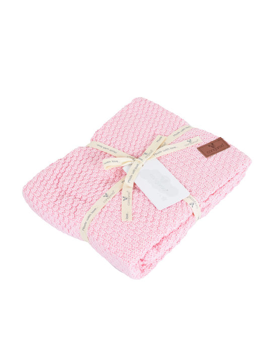 Cangaroo Blanket Nursery Swaddling Blankets Knitted Pink 80x100cm