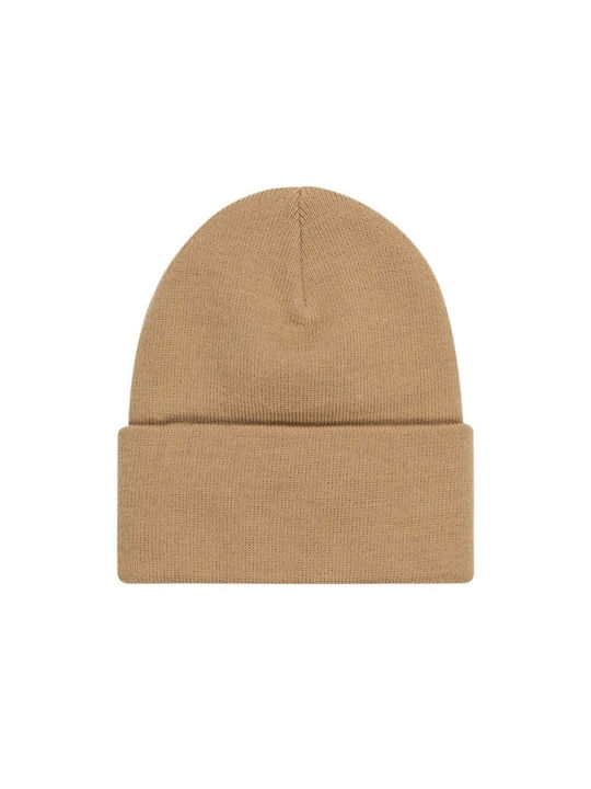 Element Dusk Beanie Beanie Knitted in Khaki color