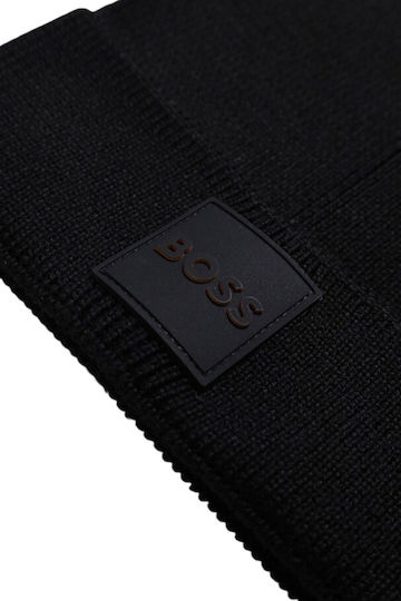 Foxxy Beanie Ανδρικός Σκούφος Πλεκτός σε Μαύρο χρώμα