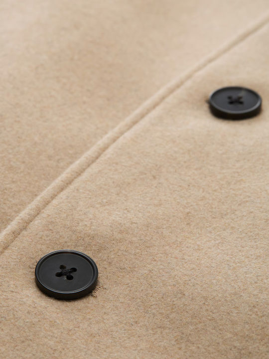 Men's Half Coat Paving Stone