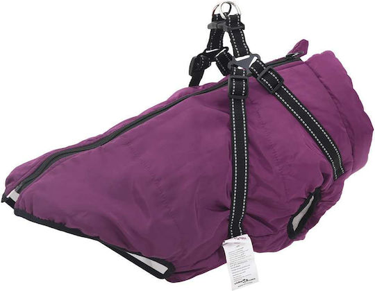 vidaXL Purple Dog Coat