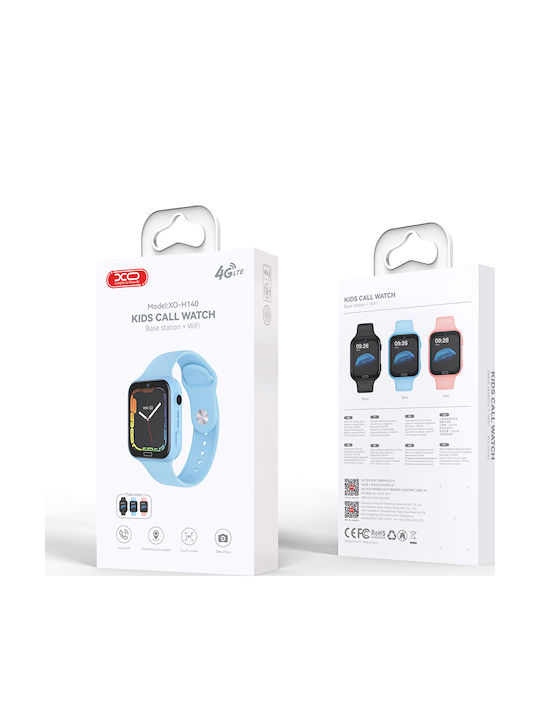XO Kinder-Smartwatch 4G mit Kamera Blau
