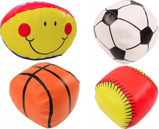 Leantoys Soft Sports Balls Basketball Rugby Football Baseball Σετ 4 Τεμαχίων 13676687 5905991020370