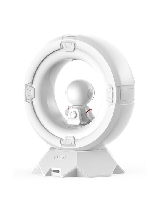 XO Kids Decorative Lamp with Design Projection White 15x12.8x10.2cm