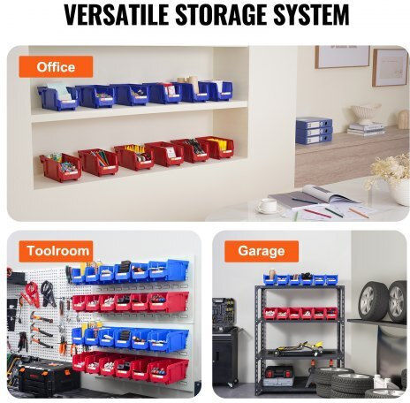Vevor Plastic Tool Bin Organiser W11xD5xH5cm