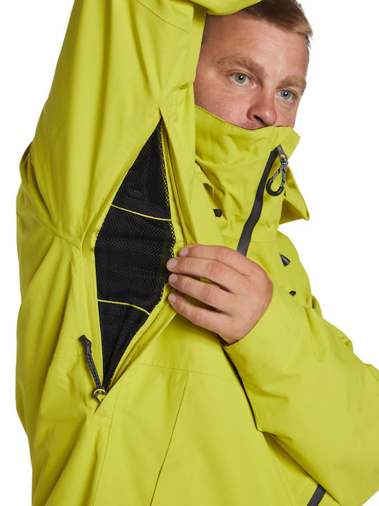 DC Basis 30k ADYTJ03059-GHS0 Männer Jacke aus für Ski & Snowboard Grün