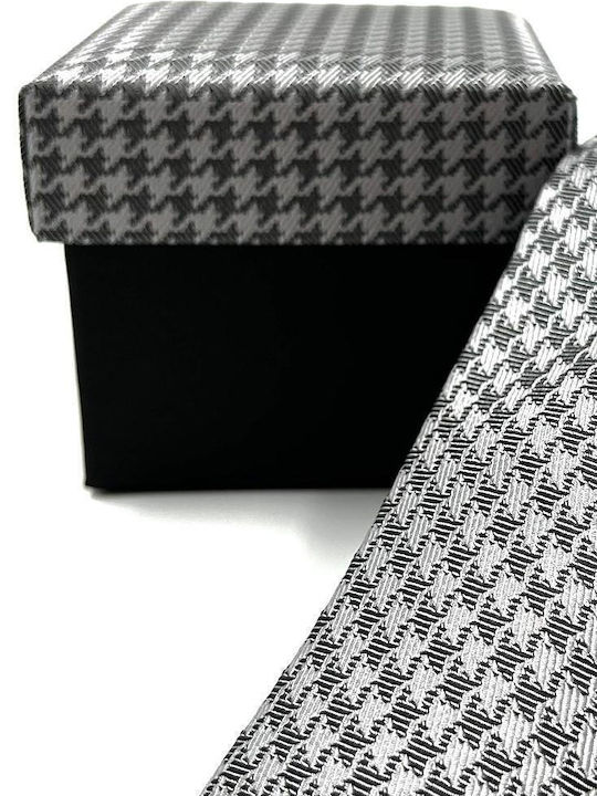 Men's Tie Silk in Gray Color