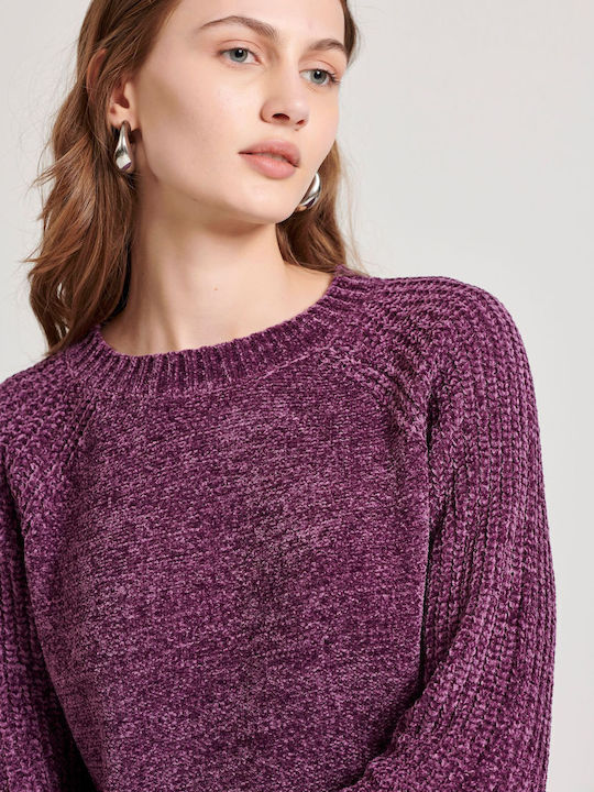 Pulover Damă Violet