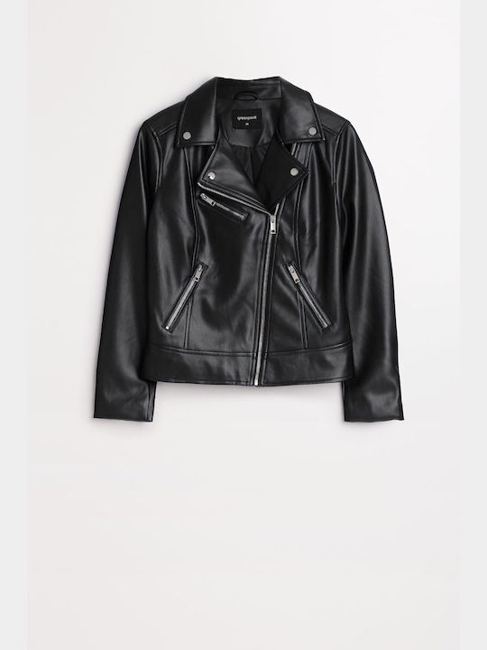 Make your image Leather Jacket Leather BLACK