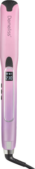 Demeliss Titanium Rose Dreams V2 0 20037 Hair Straightener with Steam and Ceramic Plates 200W
