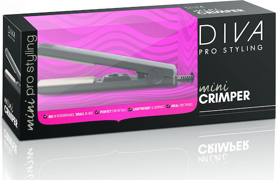 Diva Pro Styling Mini Crimper Pro320 Diva Pro Styling mit Keramikplatten 15W