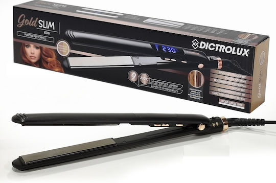 DictroLux 06510554 Haarglätter mit Keramikplatten 60W