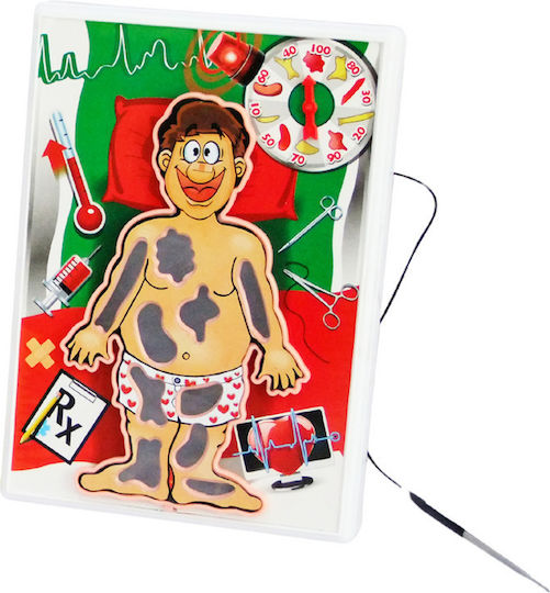 Board Game Ο Τρελός Χειρούργος - Crazy Doctor for 2-4 Players 6+ Years Old (EN) Globo