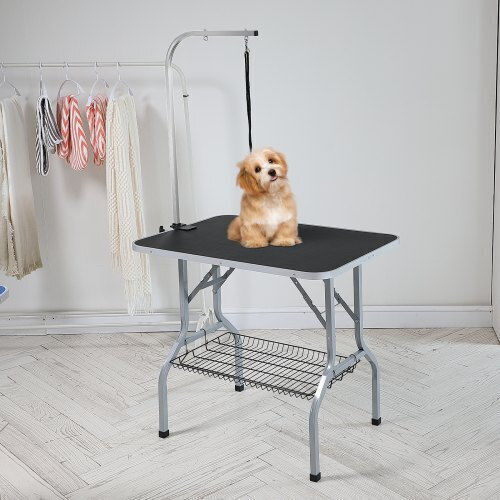 Vevor Pet Grooming Table Clamp Arm 915 X 610mm Foldable Medium Small Dogs Includes Restraint Loop 149.7kg Capacity Zdmrz36inch0nadpdv0