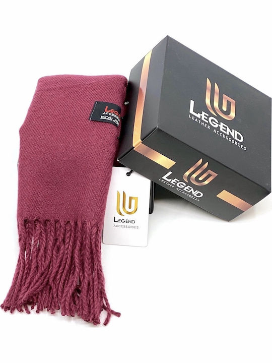 Men's Scarf Burgundy