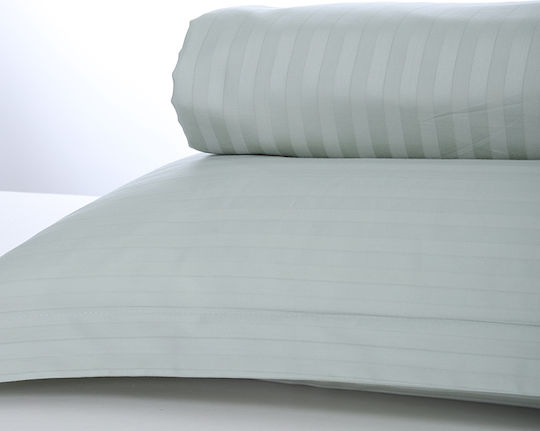 Nef-Nef Homeware Комплект Плик за Завивка Памучен Кинг Сайз с 2 Калъфки 240x220 Elements Мента