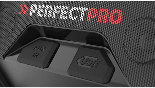 PerfectPro OCT-18V Tragbares Radio DAB+ mit Bluetooth Schwarz