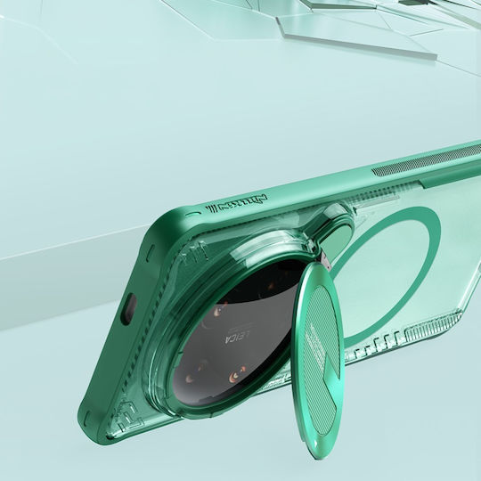 Nillkin Prop Back Cover Plastic / Silicone Green (Xiaomi 14 Ultra)