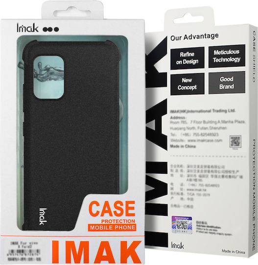 Imak Задна корица Силикон Черен (Motorola Edge 50 Ultra)