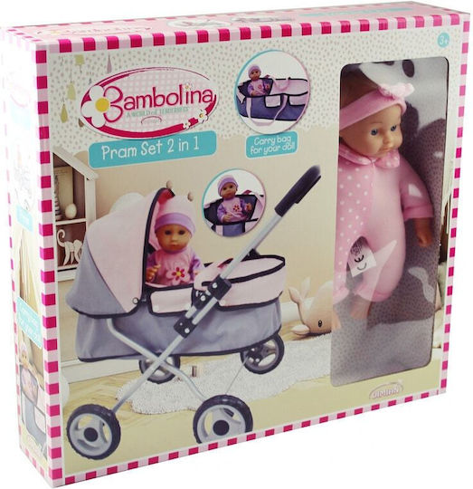 Just Toys Baby Doll Bambolina Amore for 3+ Years 36 cm.