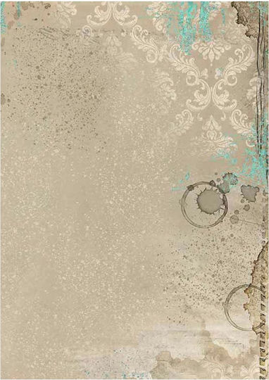 Σετ 8 Ριζόχαρτα Ντεκουπάζ Stamperia 10.5×14.8cm Backgrounds Music