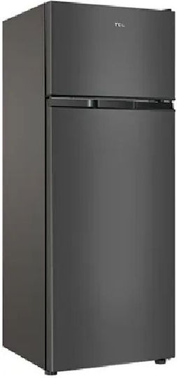 TCL Kühlschrank mit Doppeltür 207Es H144xB54.5xT55cm. Gray RF207TSE1