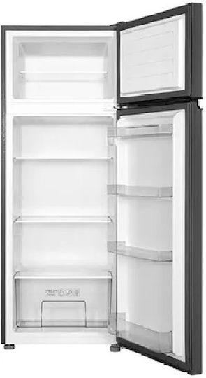 TCL Kühlschrank mit Doppeltür 207Es H144xB54.5xT55cm. Gray RF207TSE1