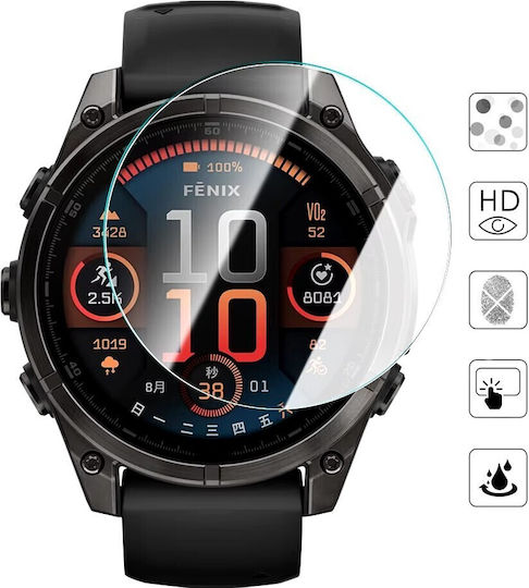 Tempered Glass for the Garmin Fenix 8 47mm 1pcs