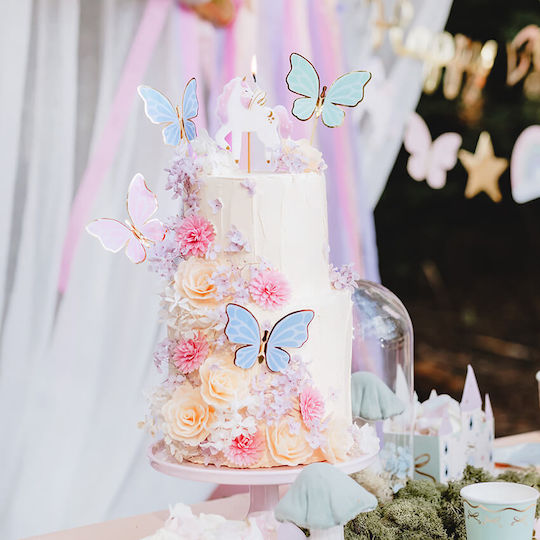 PartyDeco Decorative Cake Topper Sticks 9 Pieces